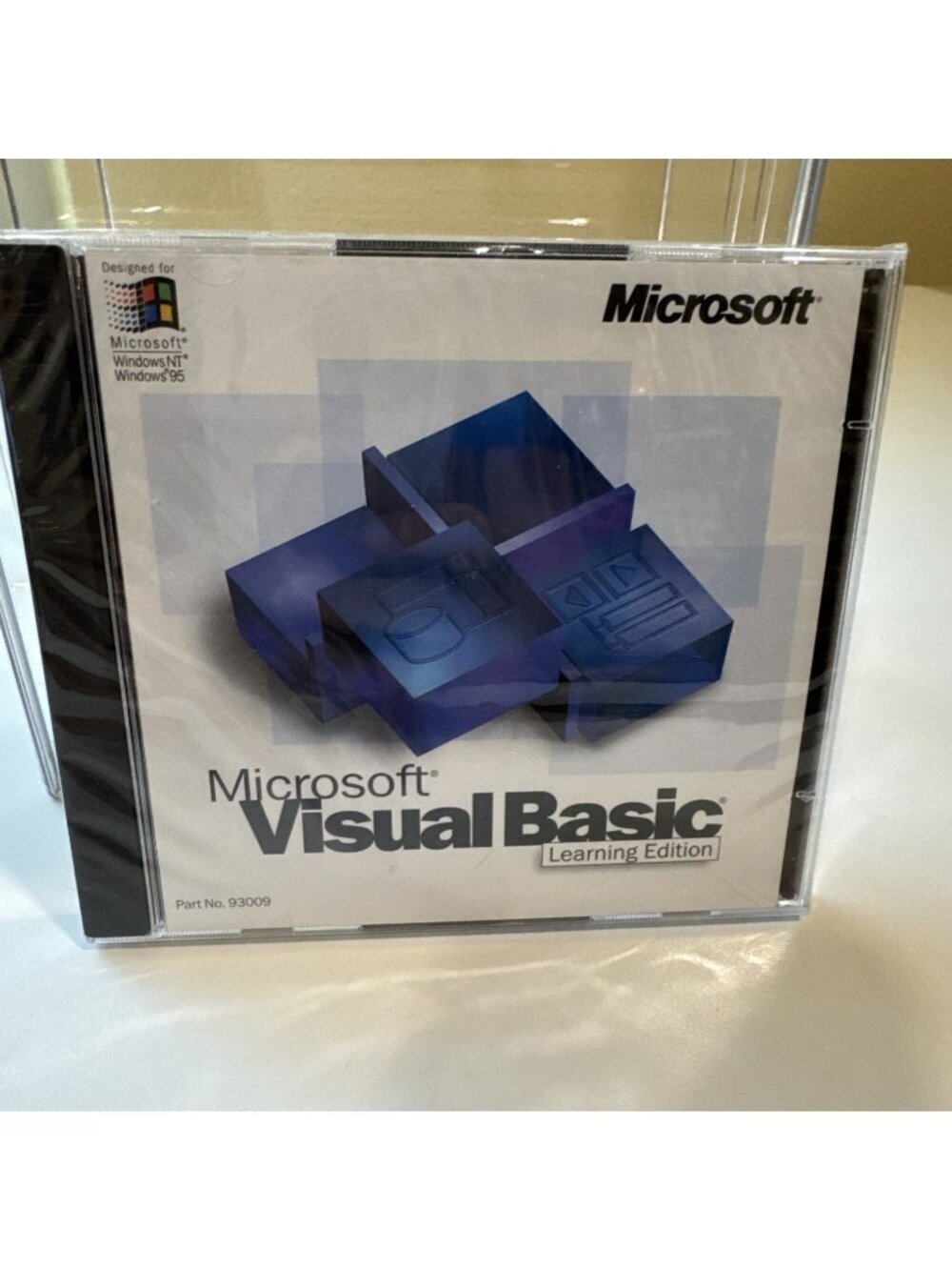 Microsoft Visual Basic 5.0 Deluxe Learning Edition CD-ROM Disc Only Sealed